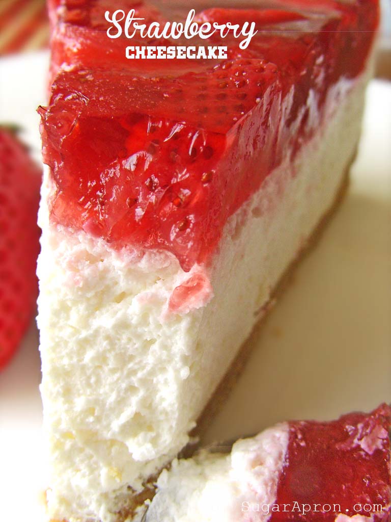 Easy Strawberry Cheesecake 