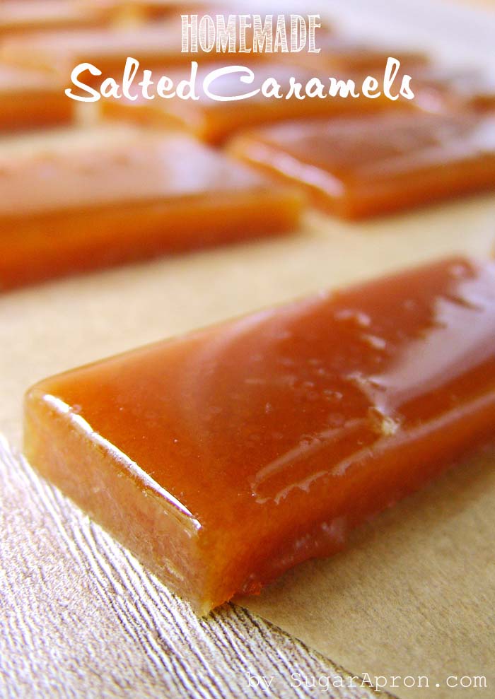 Homemade Salted Caramels - Sugar Apron