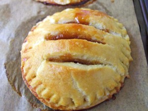 Individual Salted Caramel Apple Pies