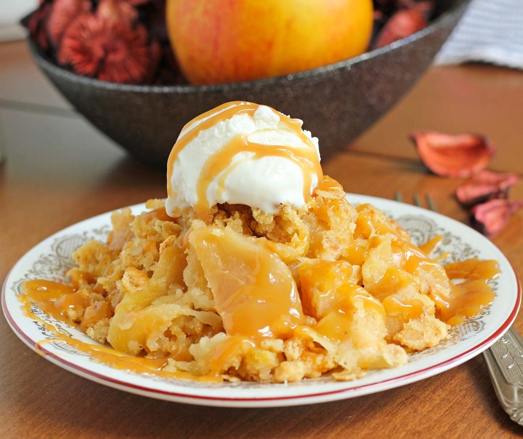 Caramel Apple Crisp - Sugar Apron