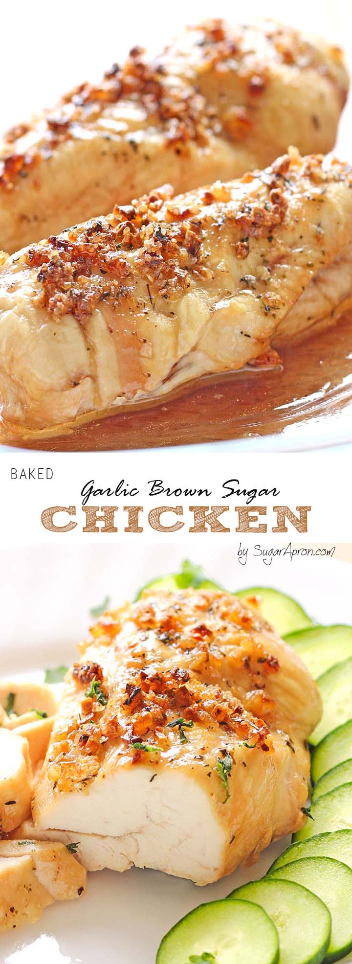 if you want to cheer your senses with a dish that seems like ordered in an exclusive restaurant, in addition to the fact that you personally made it a very easy way, then this garlic brown sugar chicken is the right choice for you.