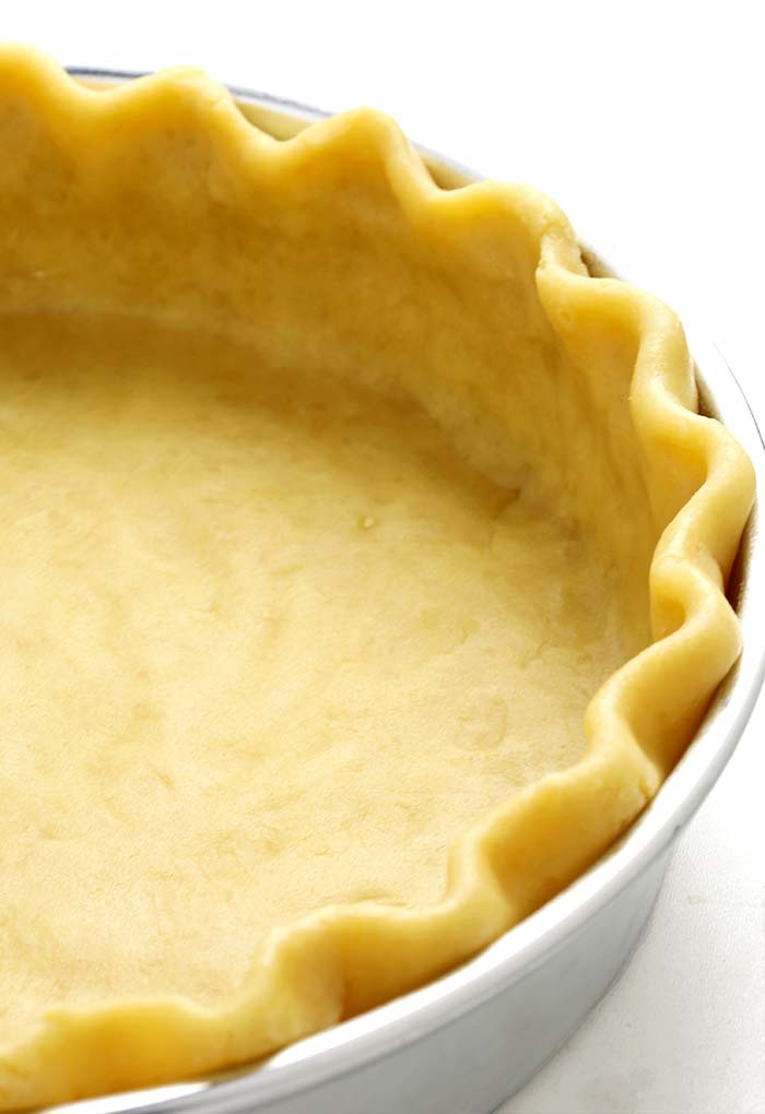This Homemade All Butter Pie Crust is flaky, buttery and good enough to eat without any filling at all ...