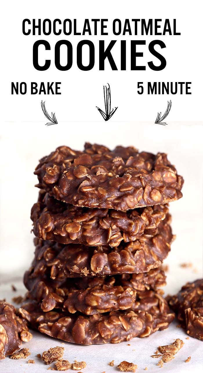 I do promise these No Bake Chocolate Oatmeal Cookies made with peanut butter, oatmeal and cocoa are the quickest, tastiest, no bake cookies you’ll ever eat though! Kids absolutely love them.