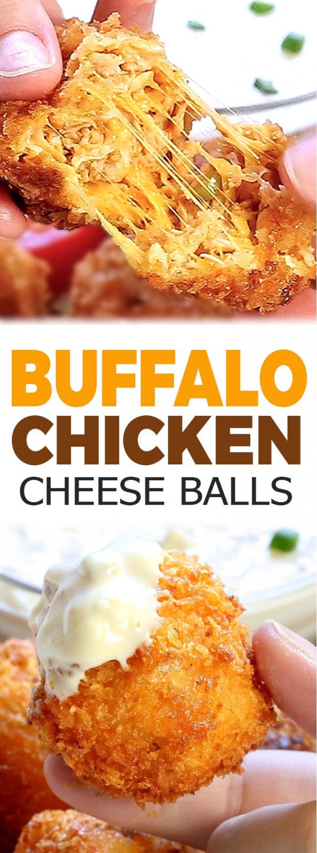 Easy Buffalo Chicken Cheese Balls - Sugar Apron
