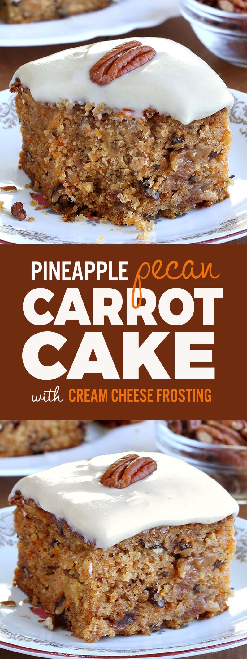 pecan carrot cake 1a - Sugar Apron