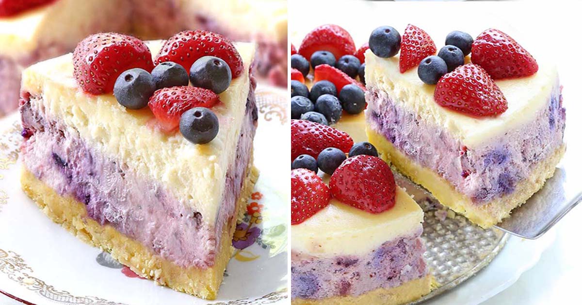 Summer Berry Cheesecake Sugar Apron