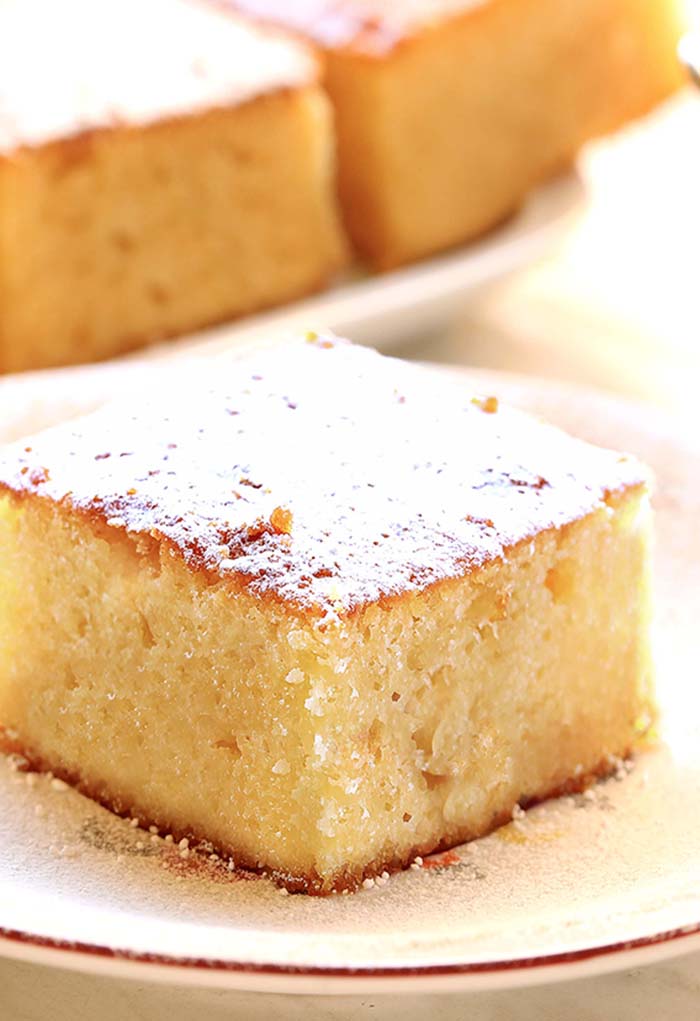 Light and soft, just TWO ingredient Pineapple cake is the easiest and most delicious pineapple cake you can possibly make.